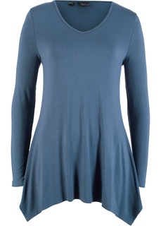 Футболка с асимметричным низом Bonprix