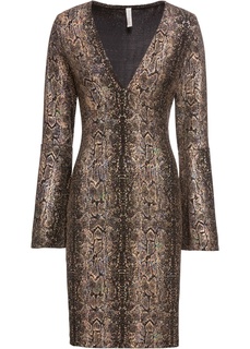 Платье с рукавами-воланами Bonprix