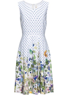 Платье с цветочным принтом Bonprix