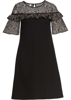 Платье с кружевной отделкой Bonprix