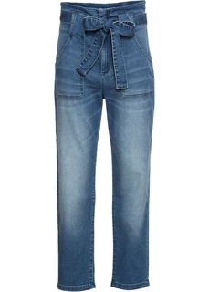 Джинсы высокой посадки Bonprix