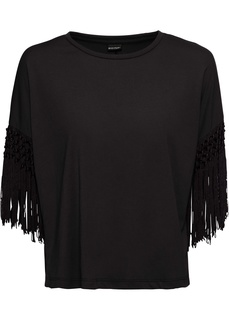 Футболка с бахромой Bonprix