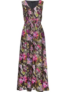 Макси-платье в цветочек Bonprix