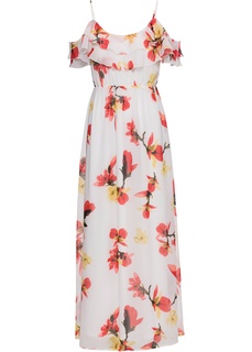 Платье с цветочным принтом Bonprix