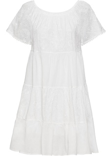 Платье с вышивкой ришелье Bonprix