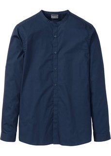 Рубашка Slim Fit с воротником-стойкой Bonprix