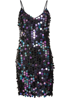 Платье с пайетками Bonprix