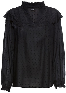 Блузка с воланами Bonprix