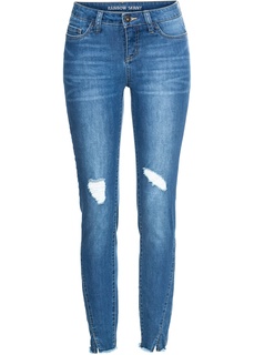 Джинсы Skinny укороченного покроя Bonprix