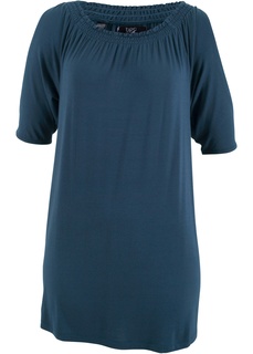 Футболка с вырезами на рукавах Bonprix