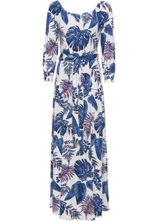 Платье макси с принтом Bonprix