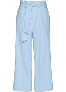 Брюки кюлоты с поясом Bonprix