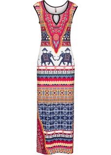 Платье-макси из трикотажа Bonprix