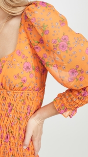 For Love & Lemons Peony Mini Dress