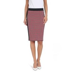 Юбка TOMMY HILFIGER WW0WW25412 бордовый