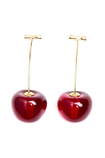 Серьги "Дикая вишня" СHANTAL