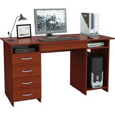 Стол письменный Мастер Милан-6Я (орех итальянский) МСТ-СДМ-6Я-ОИ-16