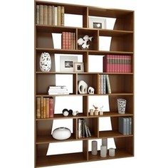 Стеллаж Мастер Вэйв-3 (орех) МСТ-СТВ-03-ОР-16