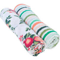 Муслиновые пеленки Bebe Au Lait 2 шт. Ojai / Ribbon