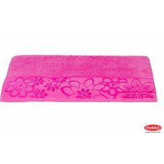 Полотенце Hobby home collection Dora 70x140 см темно-розовый (1501000453)