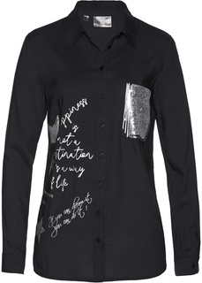 Блузка удлиненного покроя Bonprix