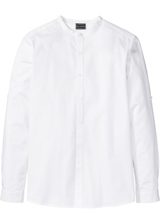Рубашка Slim Fit с воротником-стойкой Bonprix