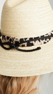 Loeffler Randall Straw Wide Brim Hat