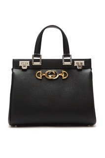 Черная сумка с ручками Zumi Gucci