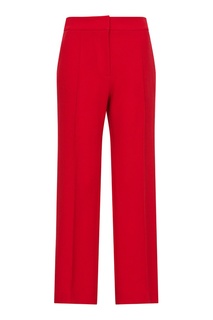 Красные брюки из фактурной ткани Claudie Pierlot