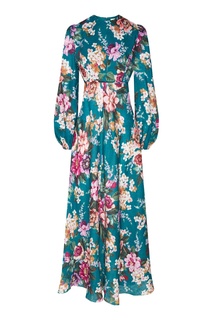 Платье макси с цветочным принтом Allia Zimmermann