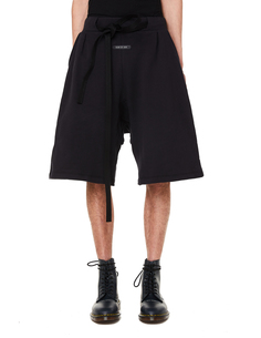 Черные хлопковые шорты Fear Of God