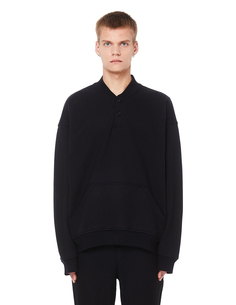 Черный хлопковый свитшот Fear Of God