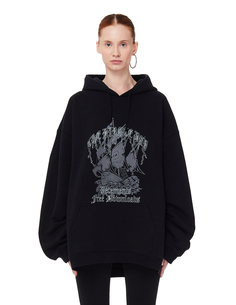 Черная худи The Pirate Bay Vetements