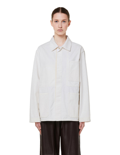 Белая куртка с карманами Haider Ackermann