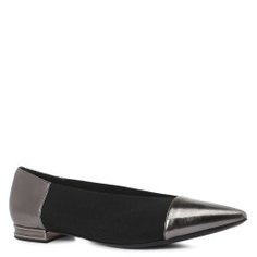 Балетки CASADEI 1A158N010 темно-серебряный