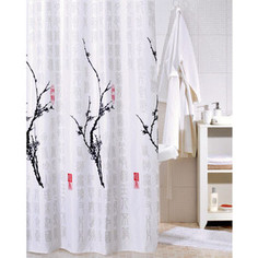 Штора для ванной IDDIS Cherry Tree 200x200 см (SCID100P)