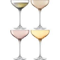 Набор из 4 бокалов-креманок 235 мл металлик LSA International Polka (G1148-08-960)