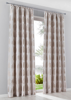 Штора Папоротник (1 шт.) Bonprix