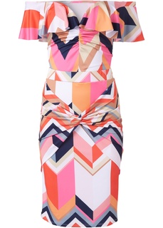 Платье с широким вырезом Bonprix