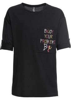 Футболка с карманом Bonprix