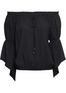 Блузка с вырезом кармен Bonprix