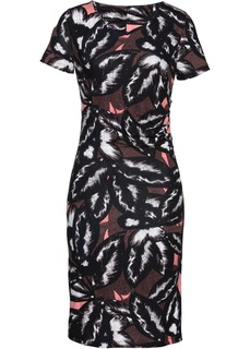 Платье трикотажное с принтом Bonprix