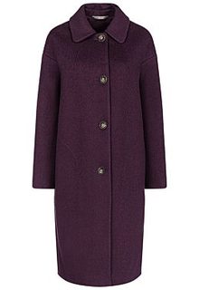 Темно-фиолетовое пальто Elema