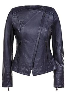 Куртка из натуральной кожи La Reine Blanche