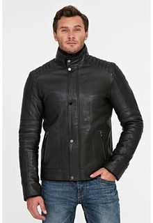 Кожаная куртка с подкладкой из овчины Jorg Weber