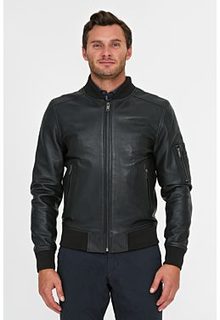 Кожаный бомбер Urban Fashion for men