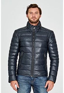 Утепленная кожаная куртка Urban Fashion for men