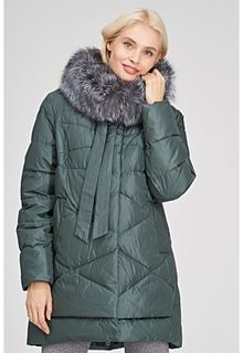 Куртка с отделкой чернобуркой LE Monique