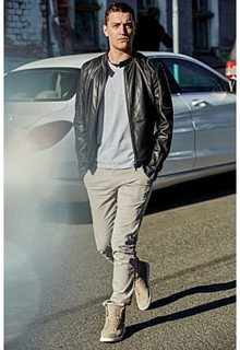 Куртка из натуральной кожи Urban Fashion for men