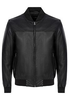 Кожаный бомбер Al Franco